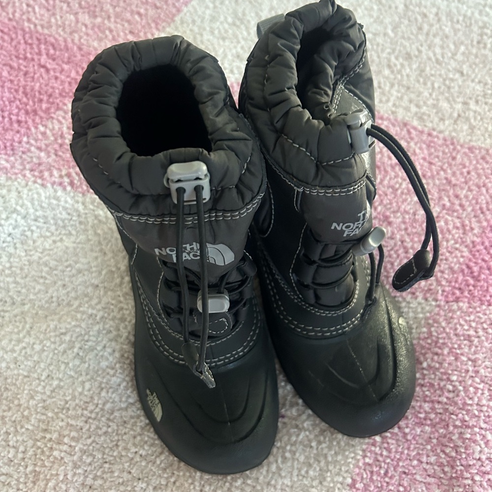 Black Boys' Winter Boots